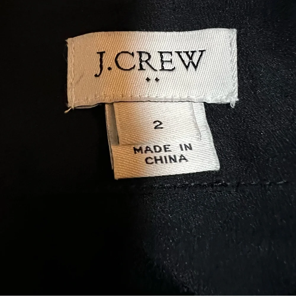 J‎ Crew Factory Women’s Navy Floral Knife Pleated Chiffon Lined Midi Skirt 2